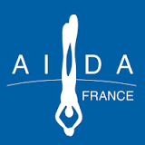 logo AIDA FRANCE (ASSOCIATION INTERNATIONALE POUR LE DEVELOPPEMENT DE L'APNEE,SECTION FRANCE)